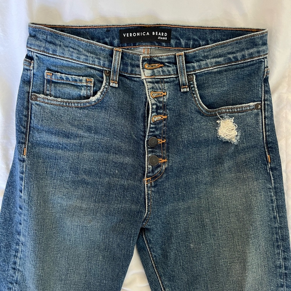 Veronica beard high rise skinny jeans size 27